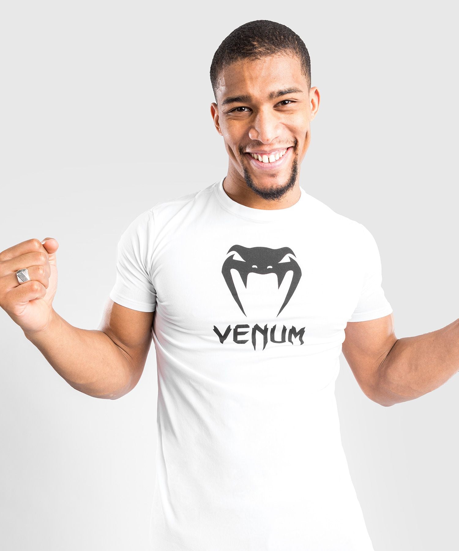 Venum Classic T-Shirt - White - The Fight Club