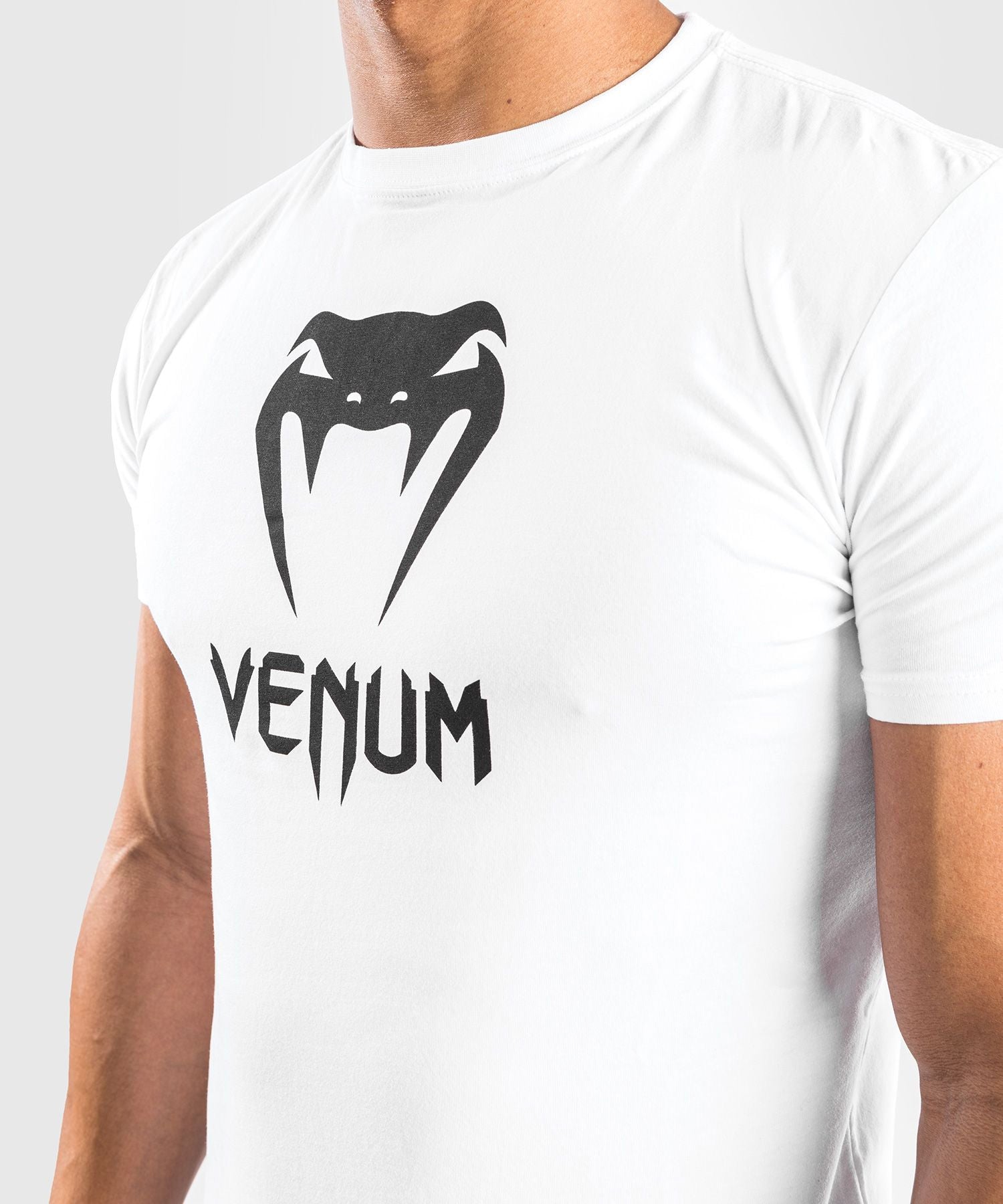 Venum Classic T-Shirt - White - The Fight Club