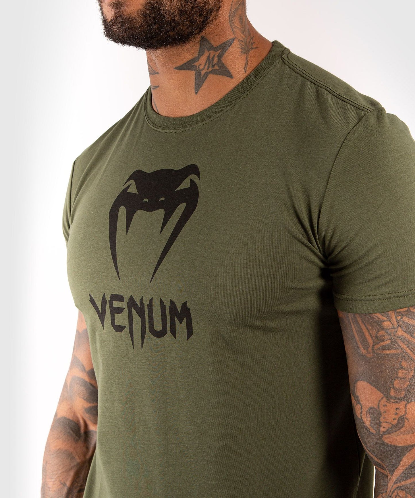 Venum Classic T-Shirt - Khaki - The Fight Club