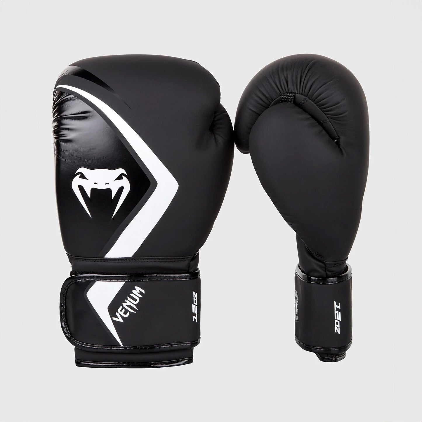 Venum Contender 2.0 Boxing Gloves - Black/Grey-White - The Fight Club