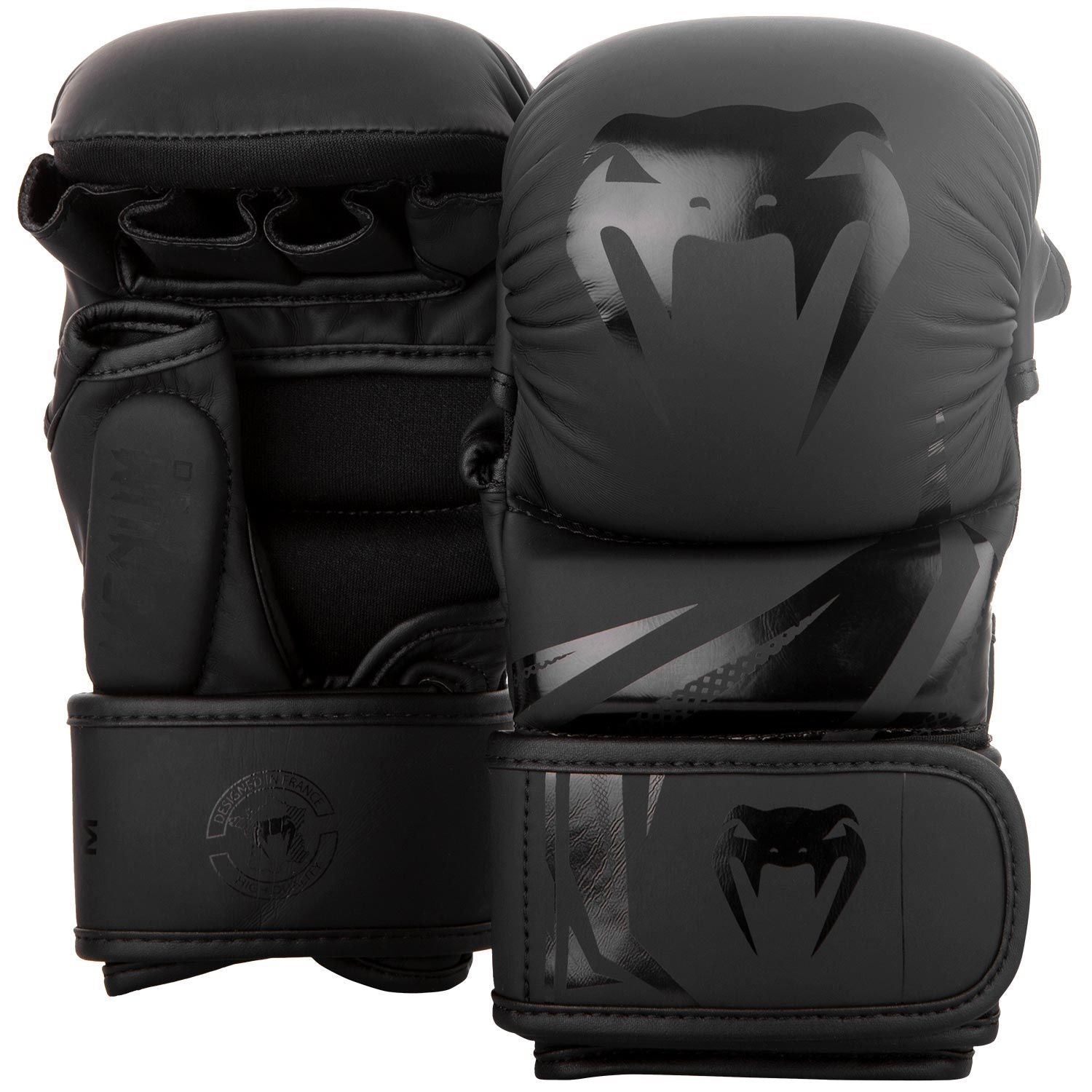 Venum Challenger 3.0 MMA Sparring Gloves Black - The Fight Club