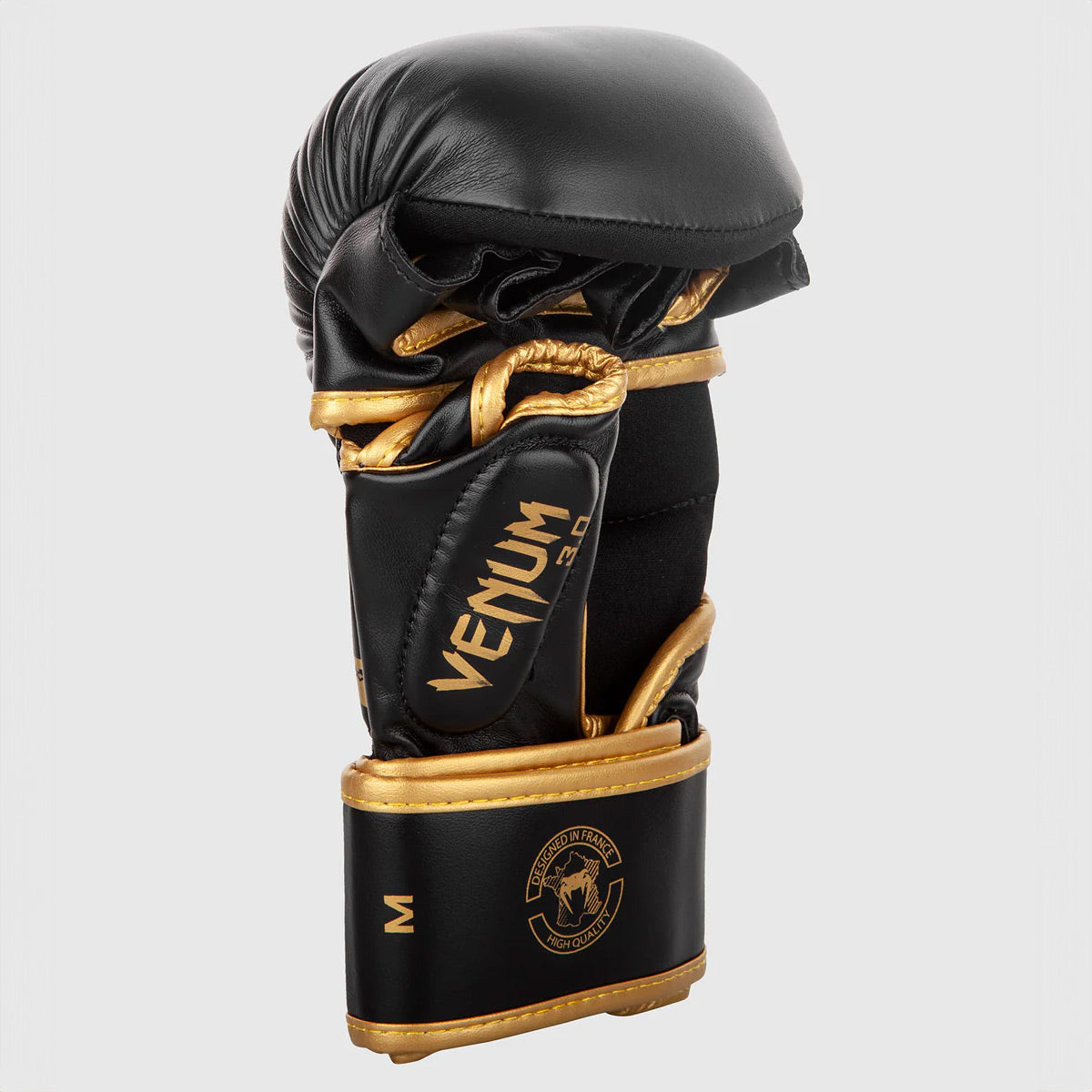 Venum MMA Sparring Gloves Challenger 3.0 - Black/Gold - The Fight Club