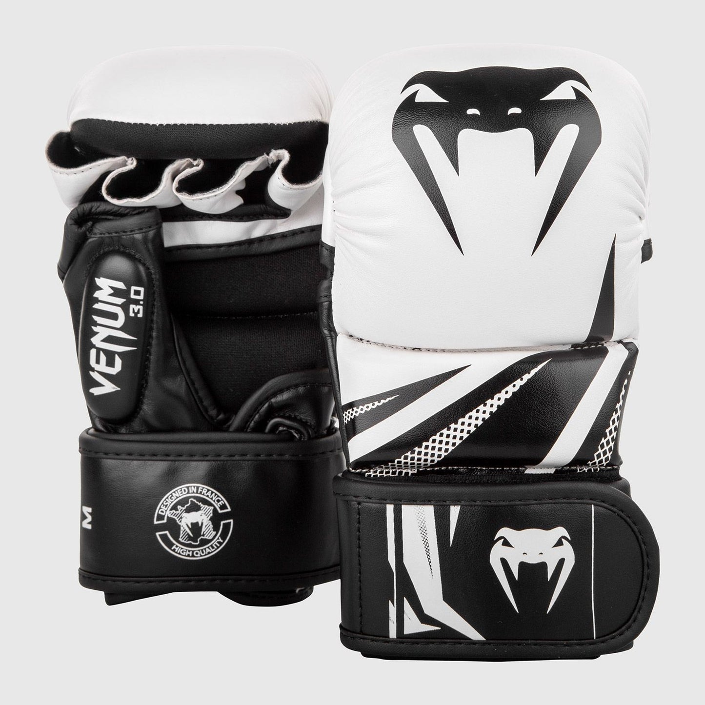 Venum Challenger 3.0 MMA Sparring Gloves White/Black - The Fight Club
