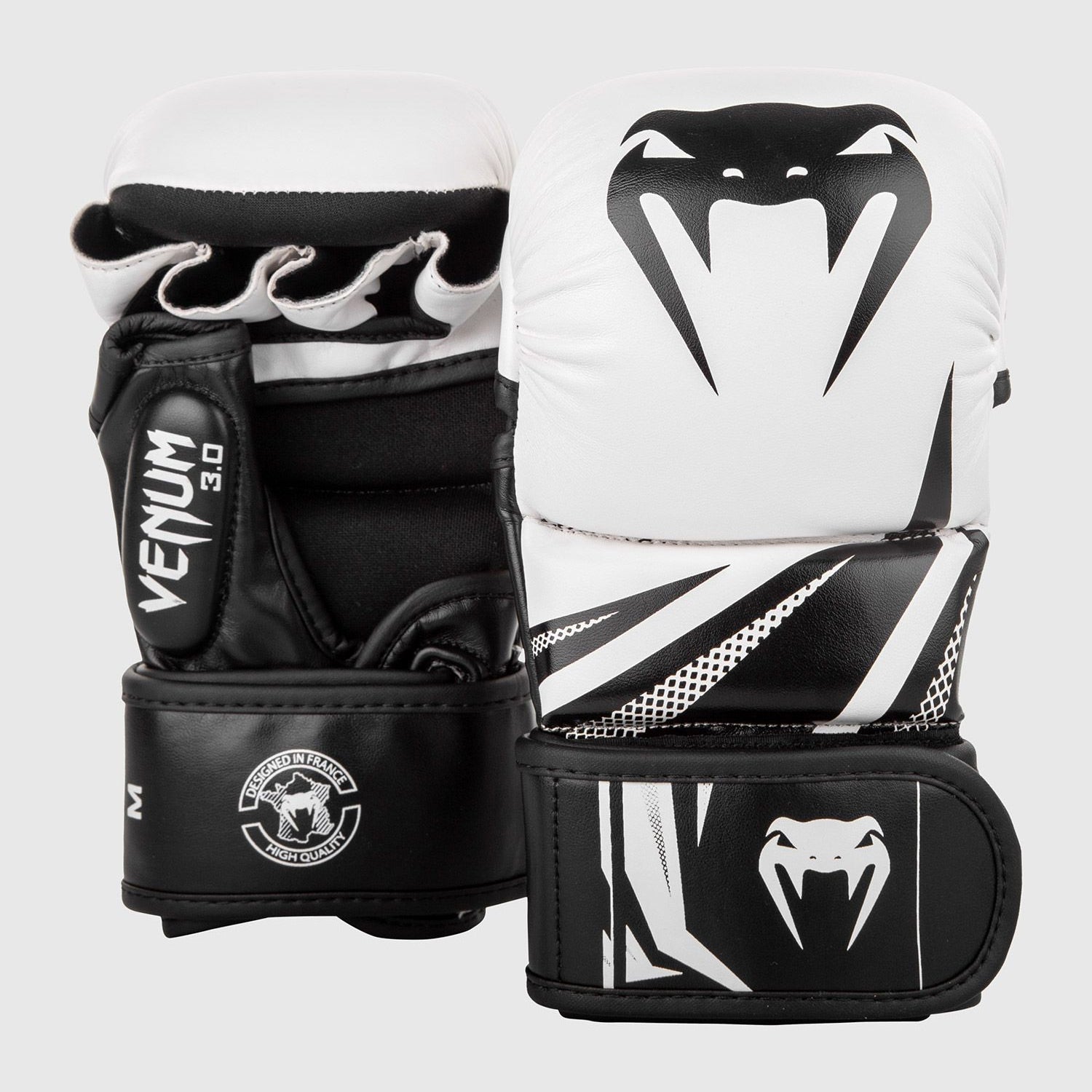 Venum Challenger 3.0 MMA Sparring Gloves White/Black - The Fight Club