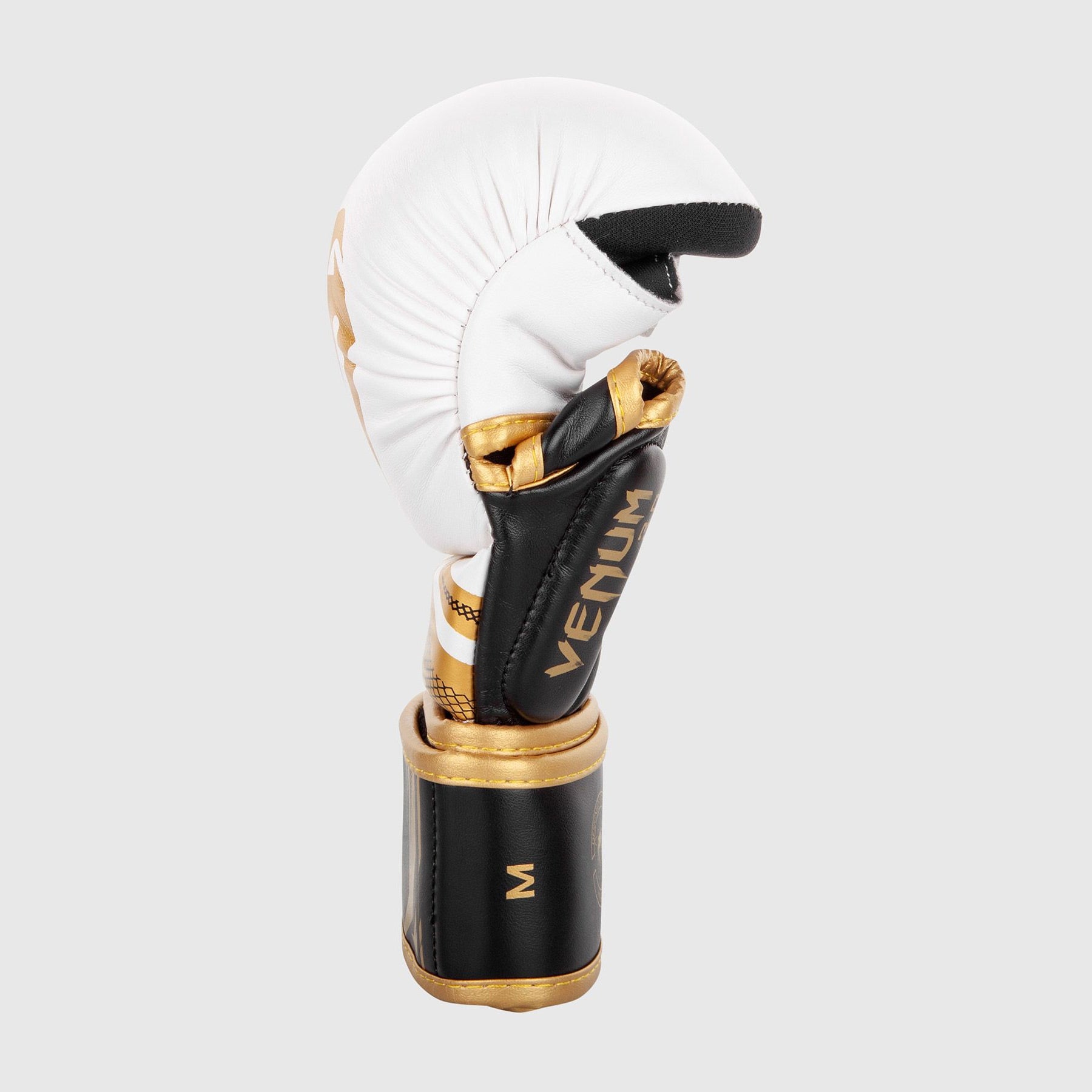Venum Challenger 3.0 Sparring Gloves White/Black/Gold - The Fight Club