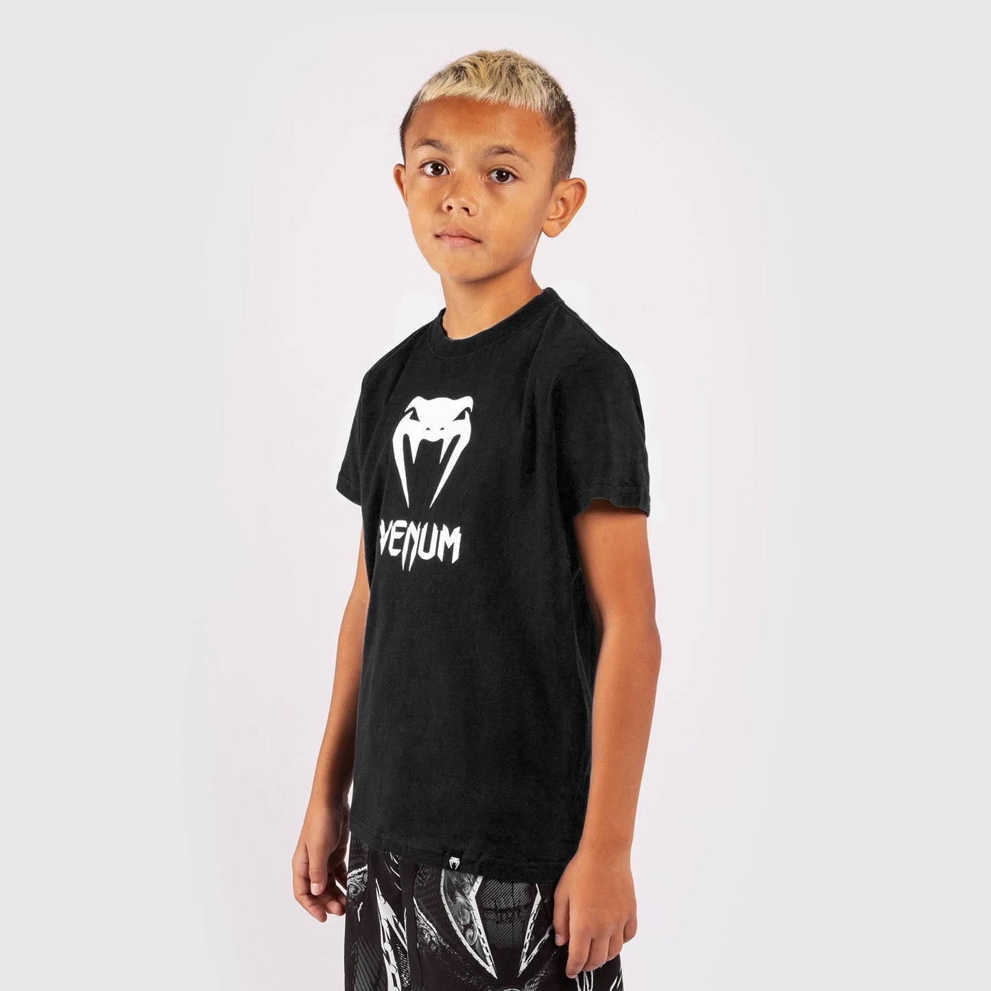 Venum Classic T-Shirt Kids Black - The Fight Club