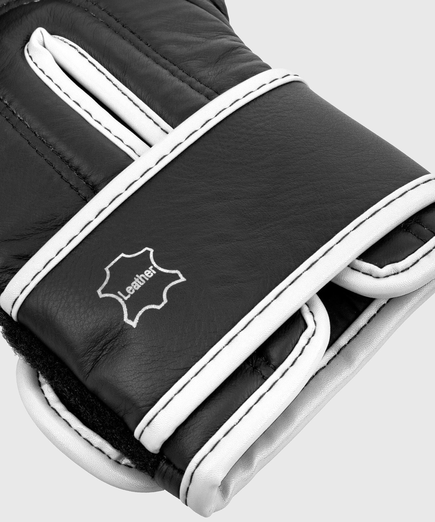 Venum Shield Pro Boxing Gloves with Velcro Black/White - The Fight Club