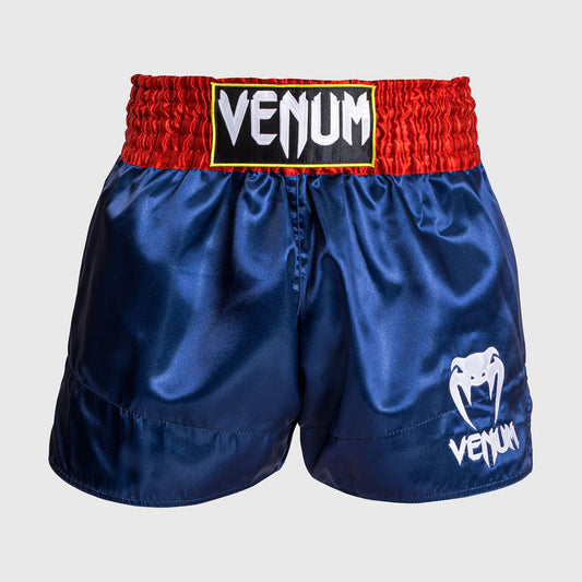 Venum Classic Muay Thai Shorts - Blue/Red - The Fight Club