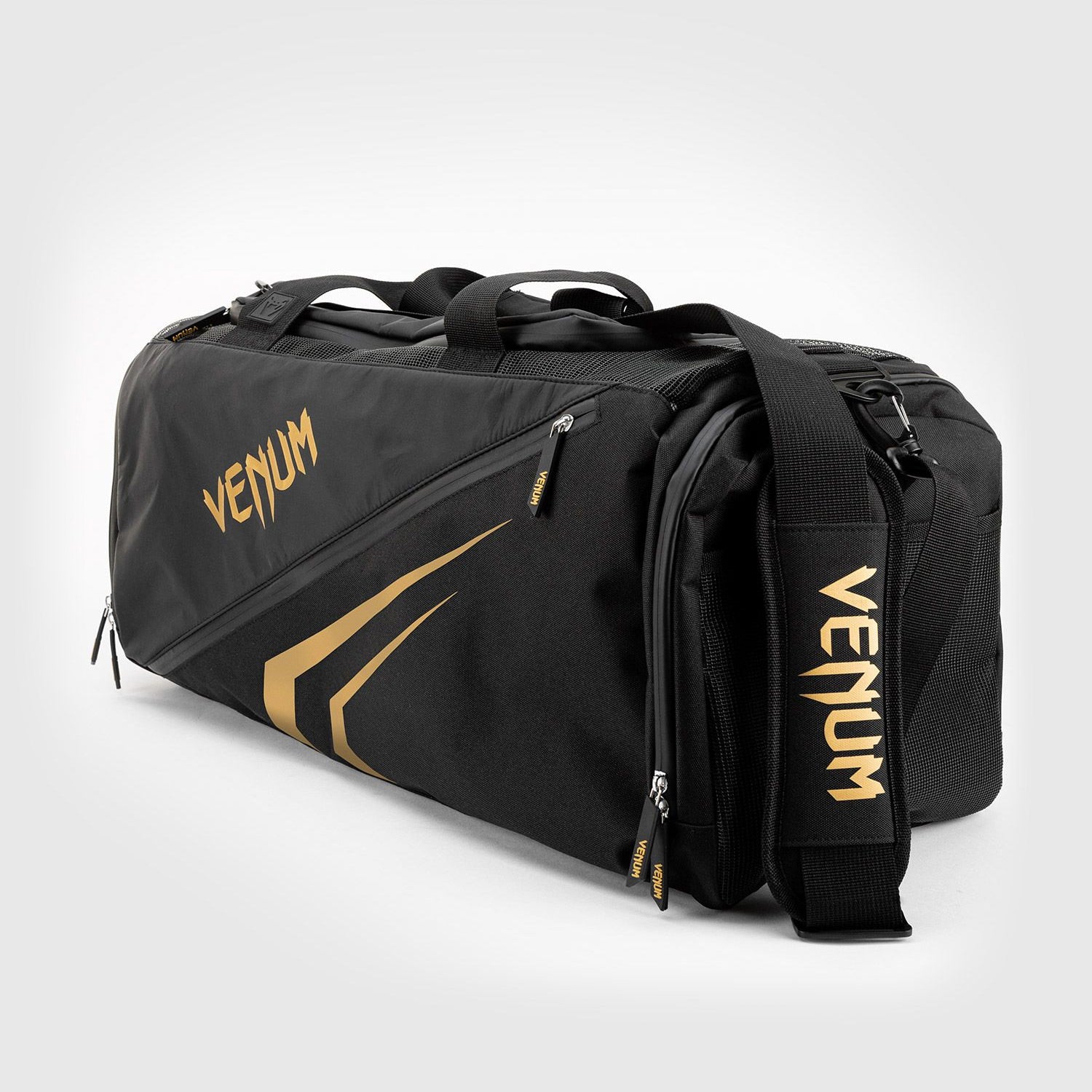 Venum Trainer Lite Evo Sports Bag Black/Gold - The Fight Club