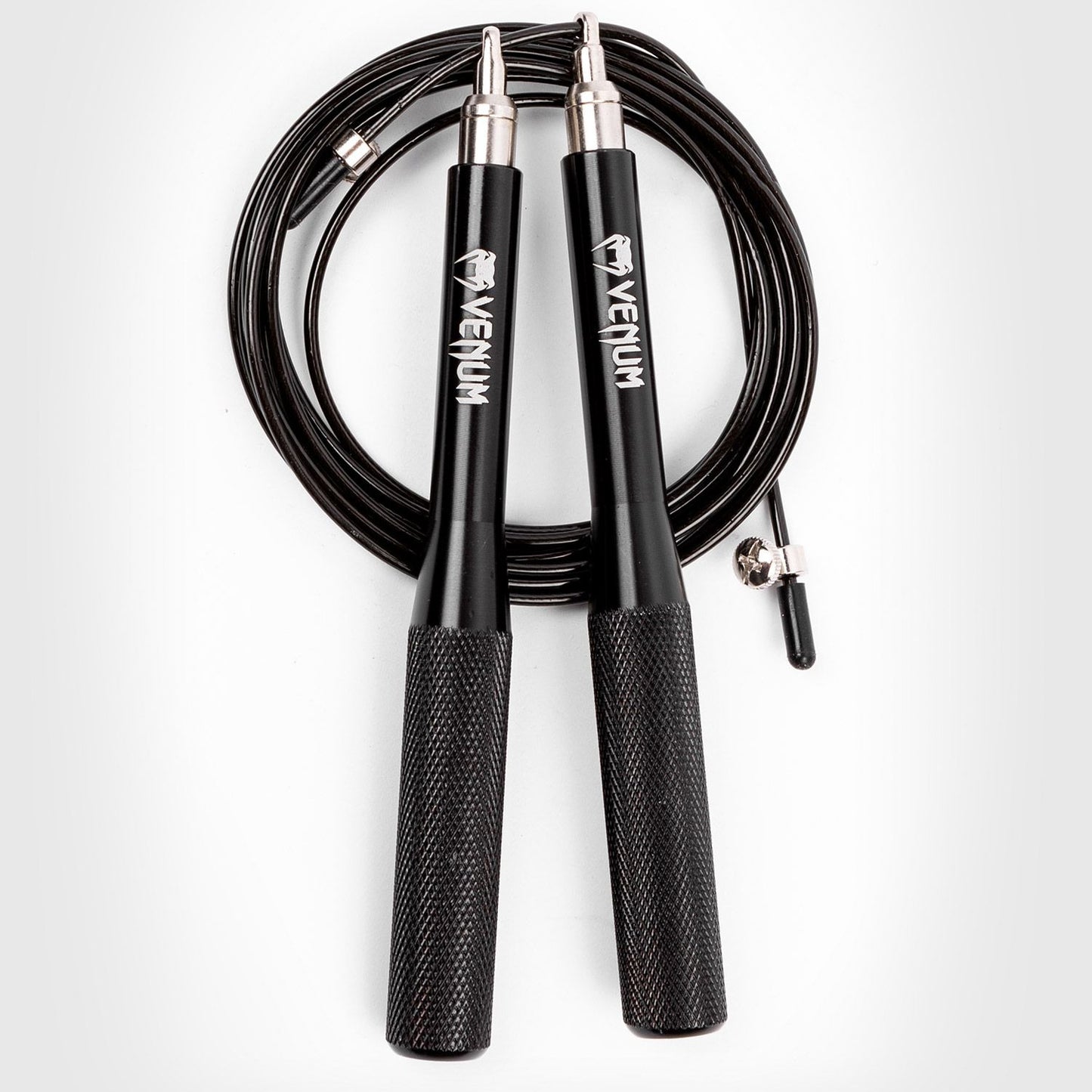Venum Thunder Evo Jump Rope Black - The Fight Club