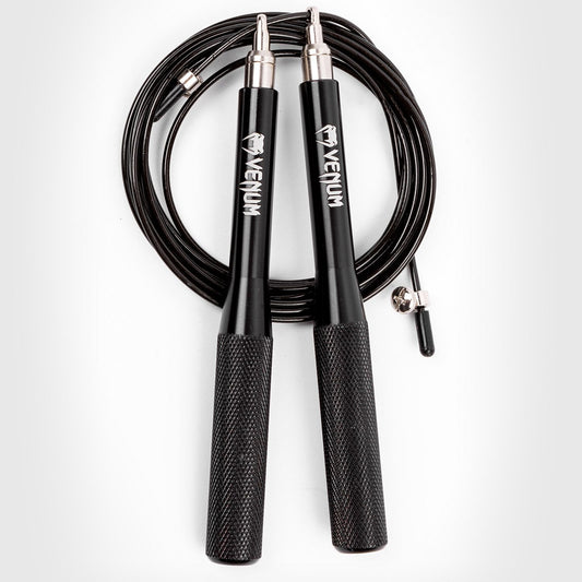 Venum Thunder Evo Jump Rope Black - The Fight Club