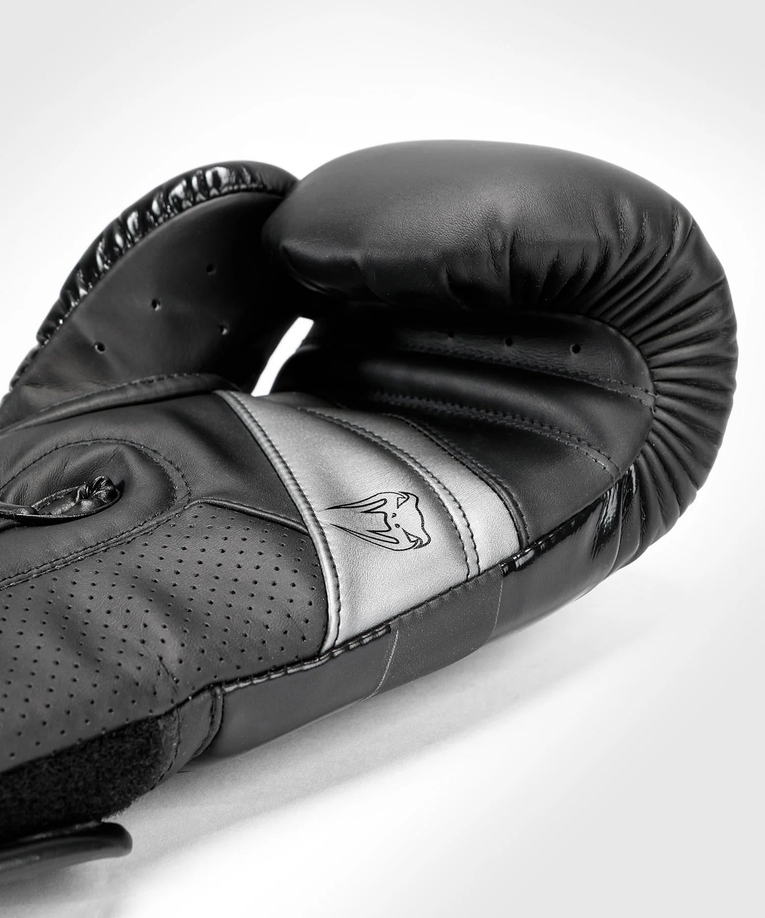 Venum Elite Evo Boxing Gloves - Black/Black - The Fight Club