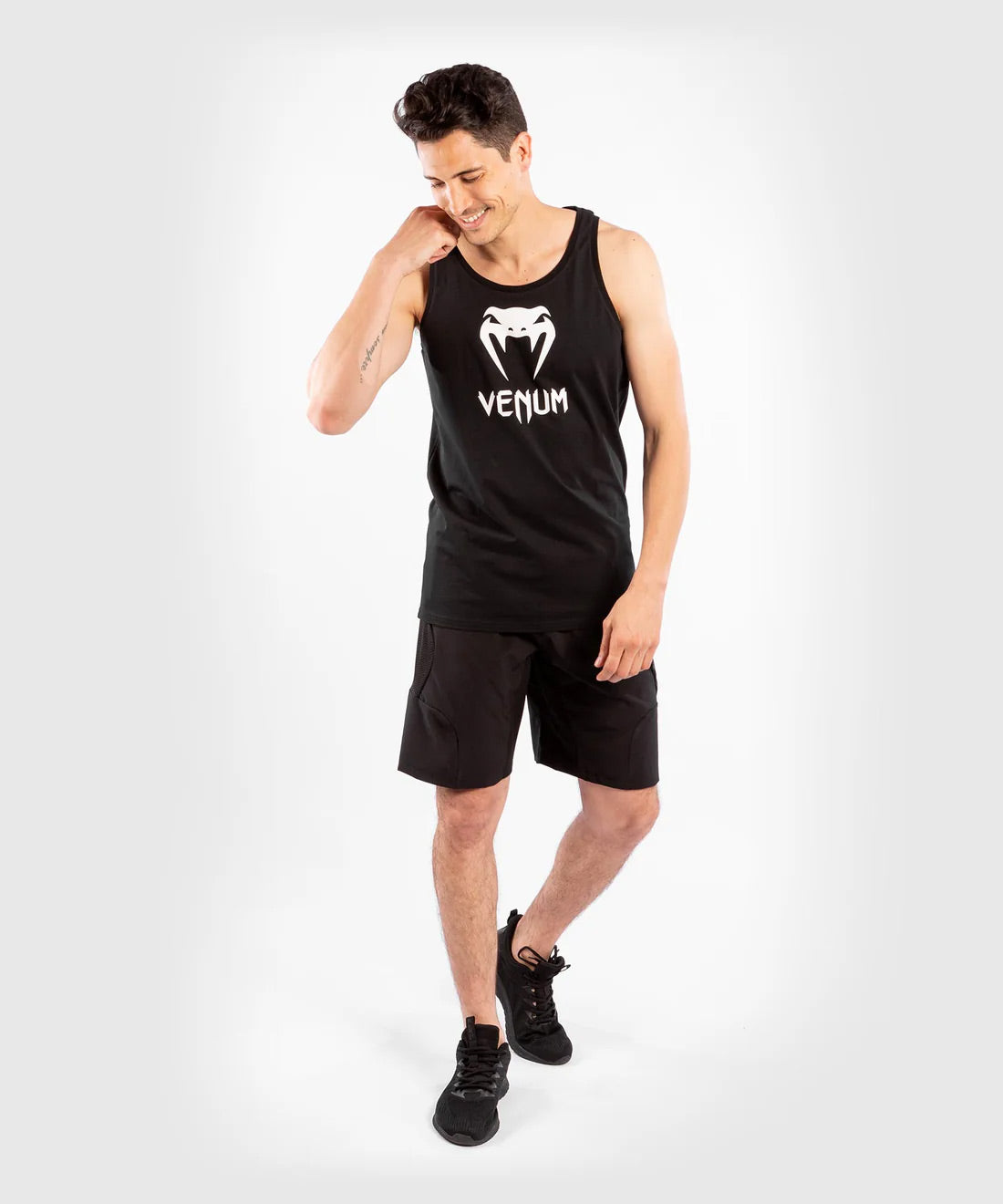 Venum Classic Tank Top - Black - The Fight Club