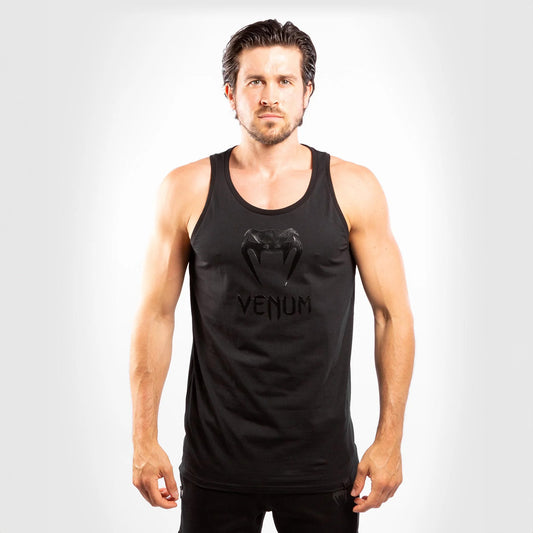 Venum Classic Tank Top - Black/Black - The Fight Club