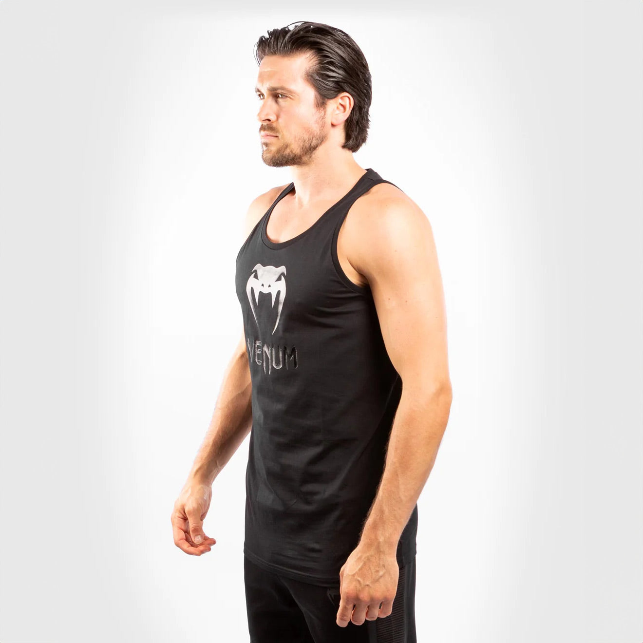 Venum Classic Tank Top - Black/Black - The Fight Club