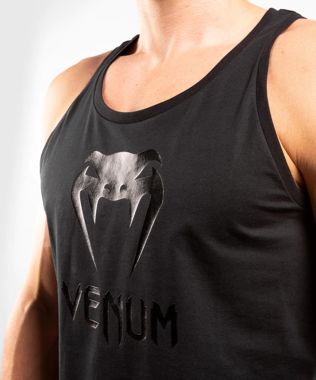 Venum Classic Tank Top - Black/Black - The Fight Club