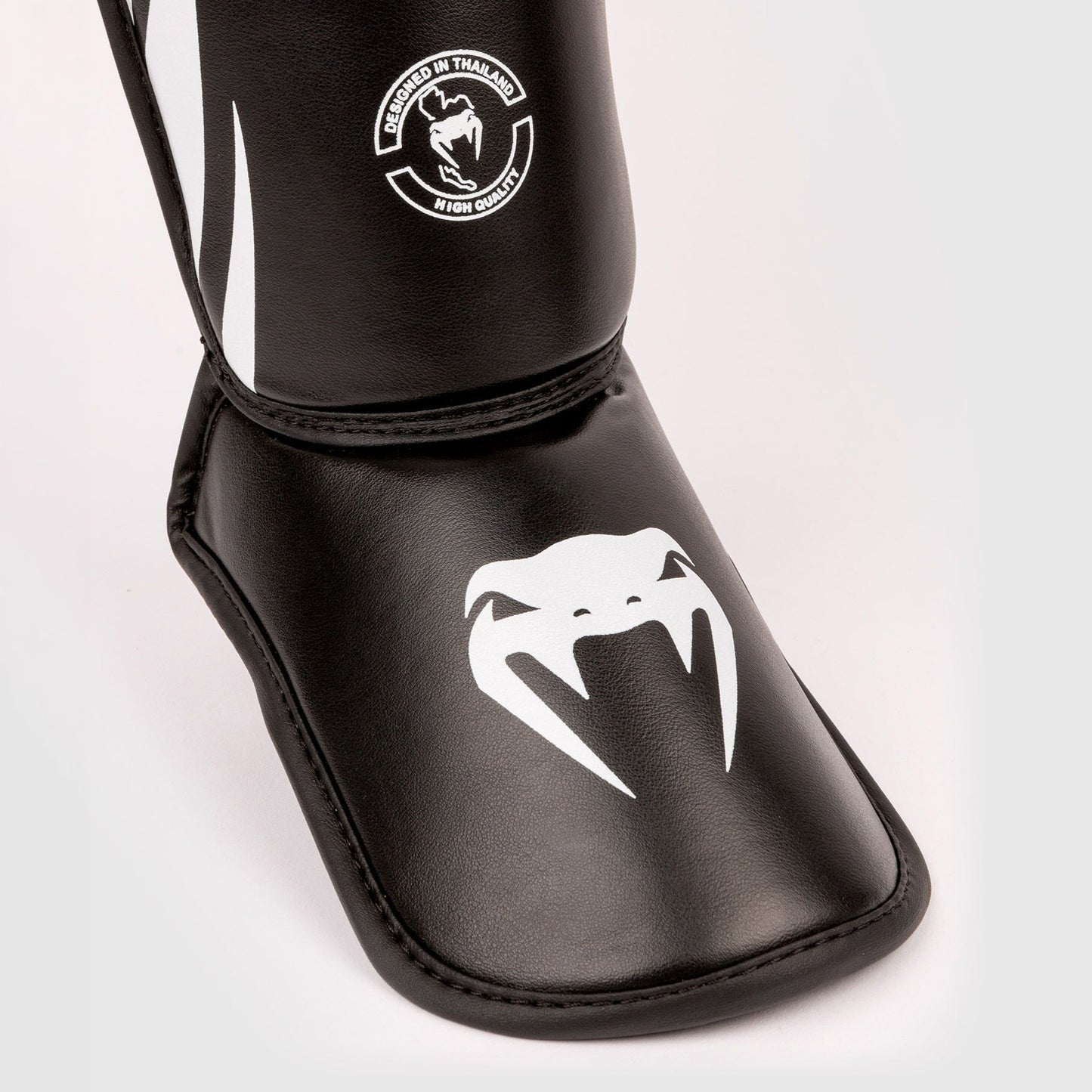 Venum Challenger Kids Shin Guards Black/White - The Fight Club