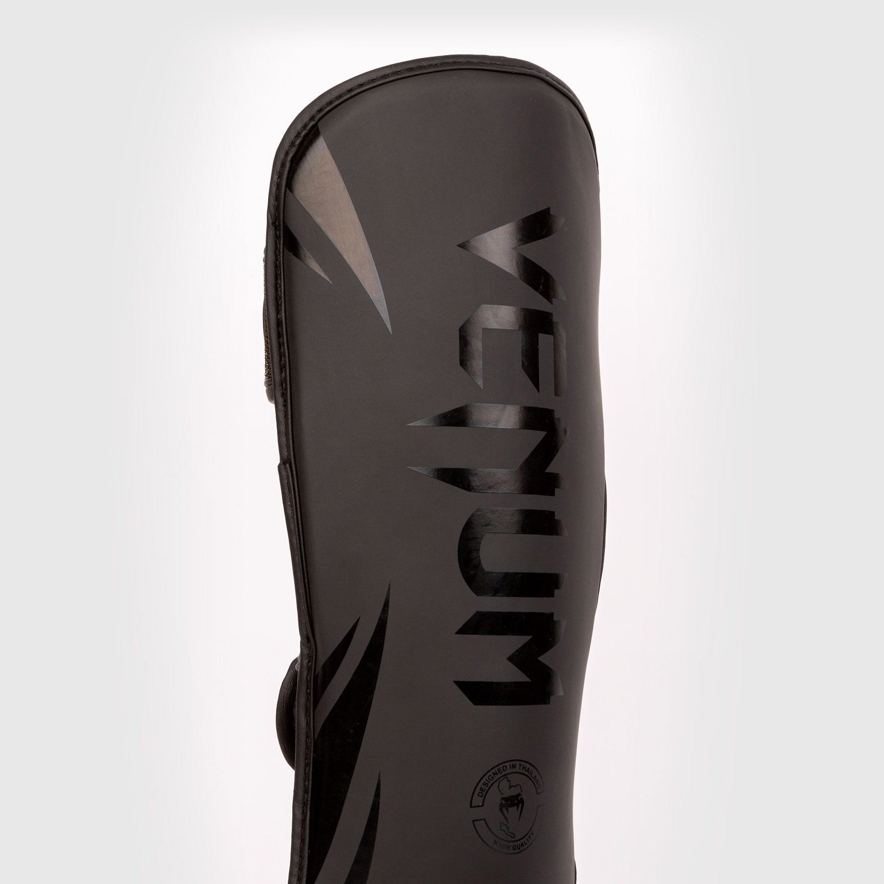 Venum Challenger Kids Shin Guards Black/Black - The Fight Club