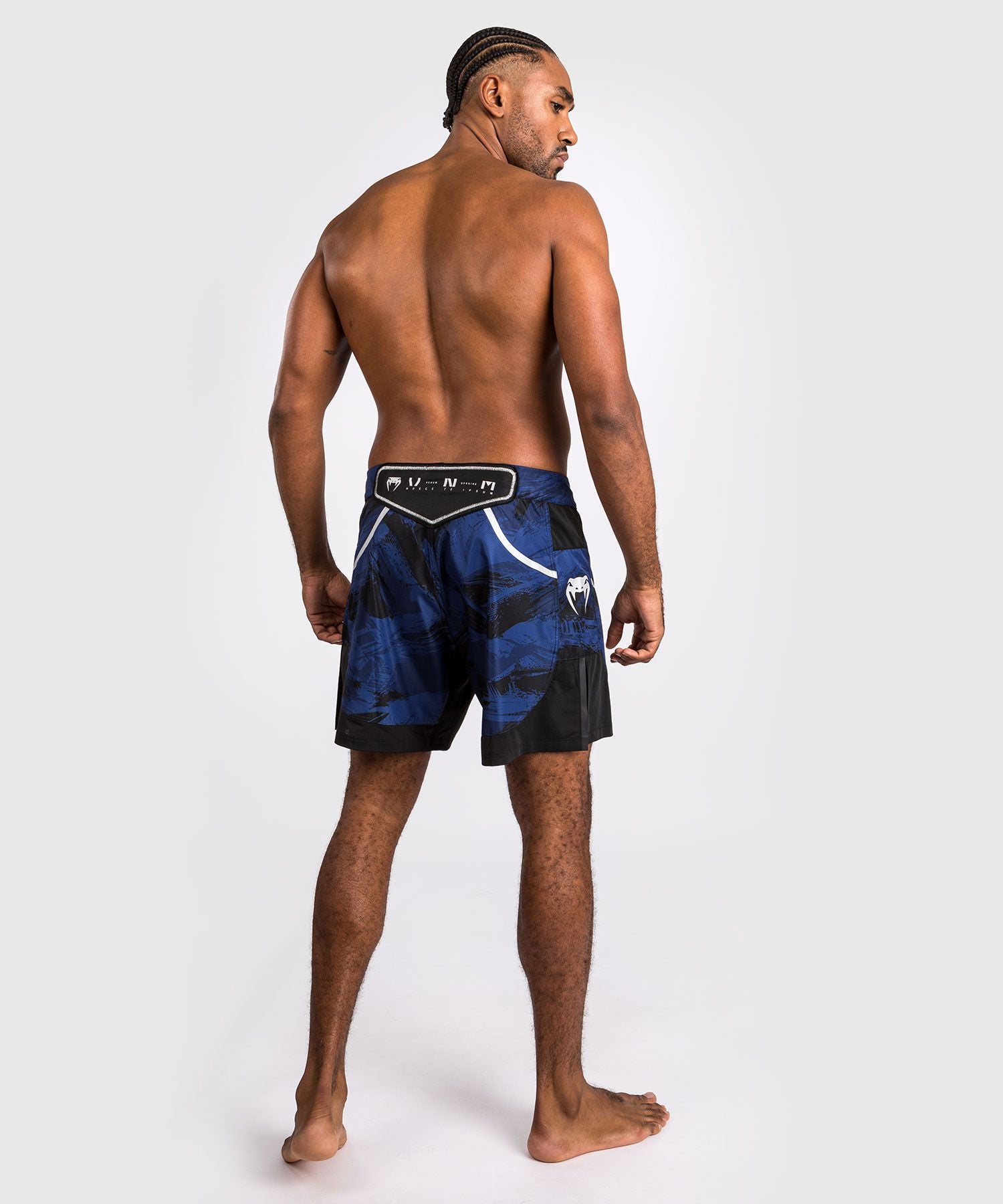 Venum Electron 3.0 Fight Shorts - Navy Blue - The Fight Club