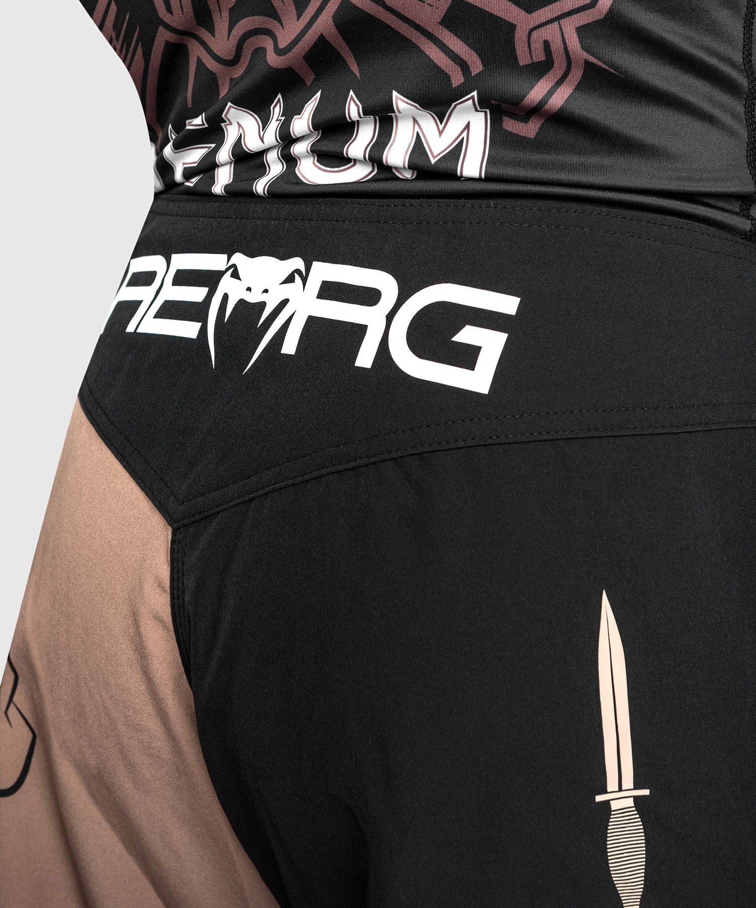 Venum Reorg Fight Shorts - Black - The Fight Club