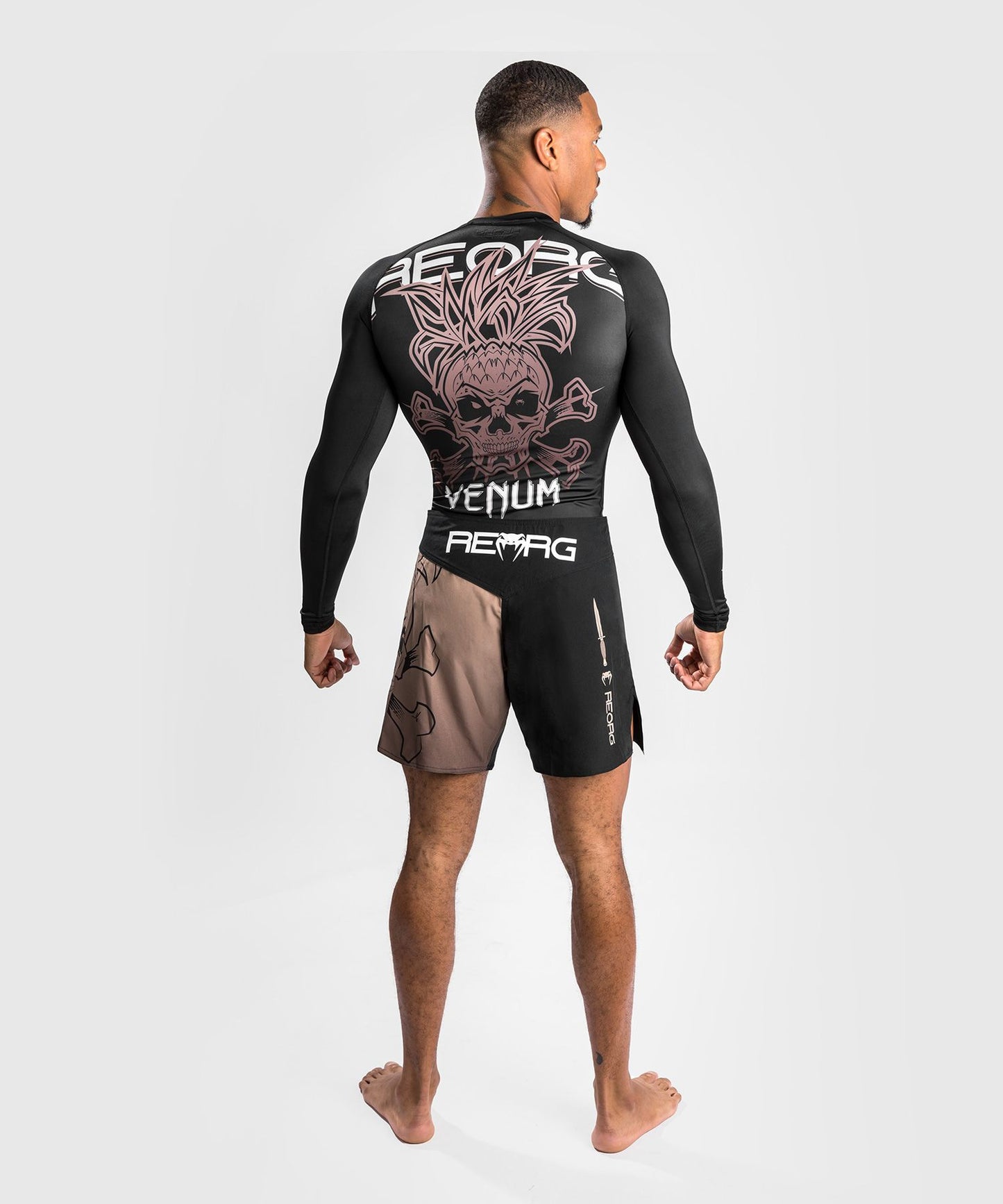 Venum Reorg Fight Shorts - Black - The Fight Club