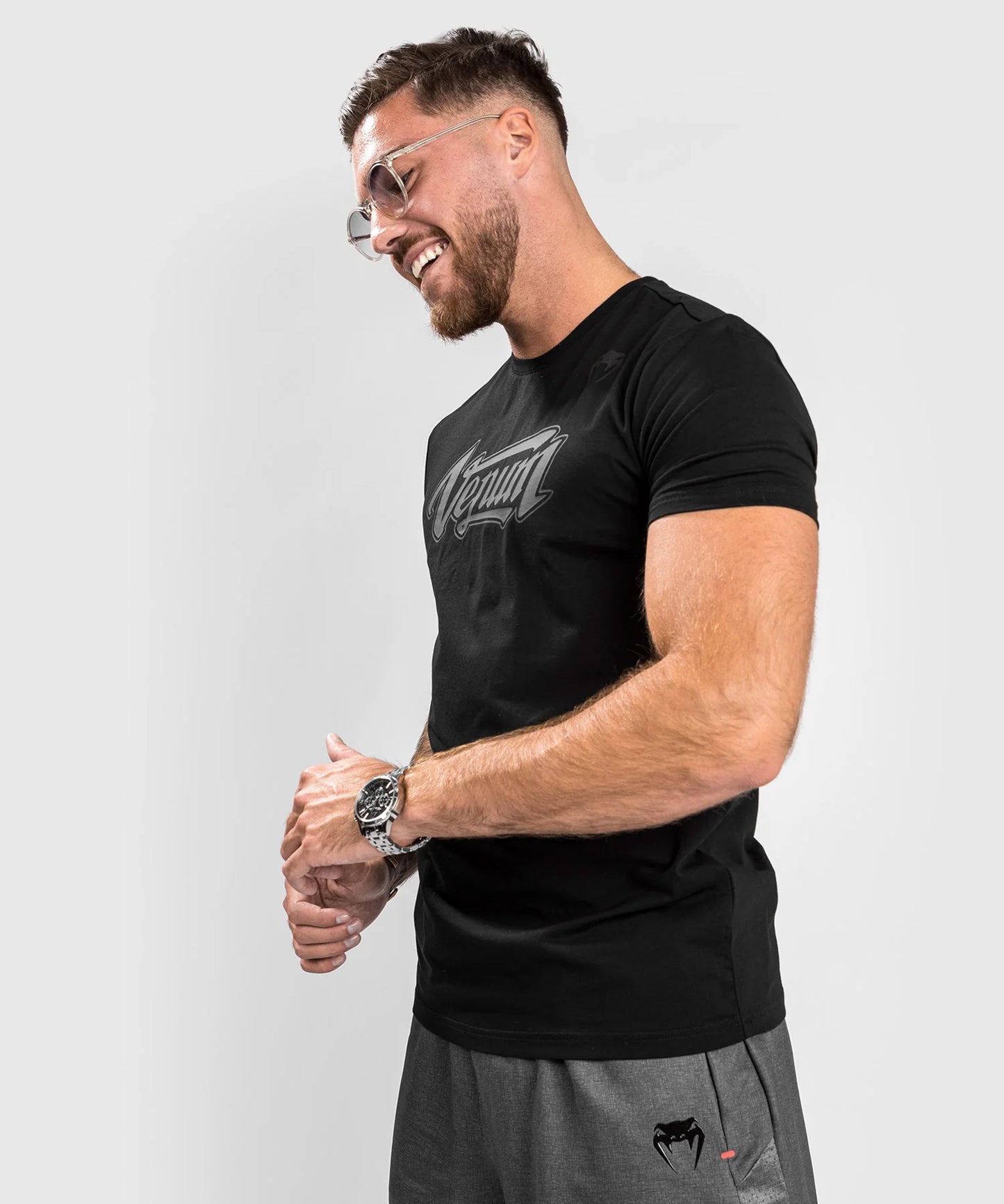 Venum Absolute 2.0 T-Shirt - Black/Black - The Fight Club