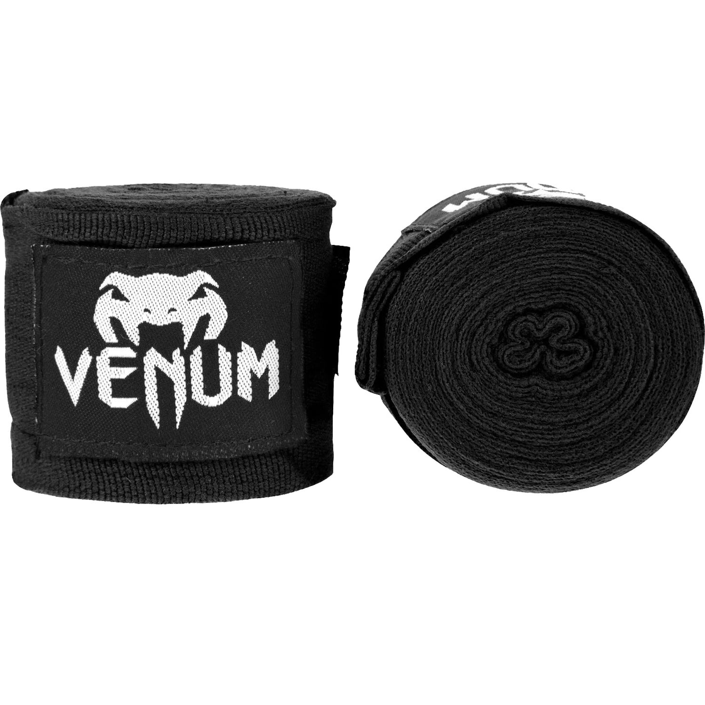 Venum Kontact Boxing Hand Wraps - 4.5m - Black - The Fight Club