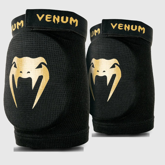 Venum Kontact Elbow Protector Black/Gold - The Fight Club