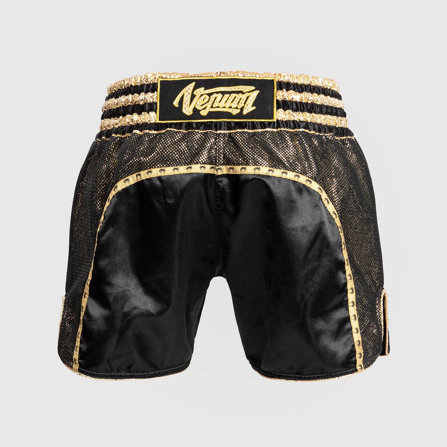 Venum Absolute 2.0 Muay Thai Shorts - Black/Gold - The Fight Club