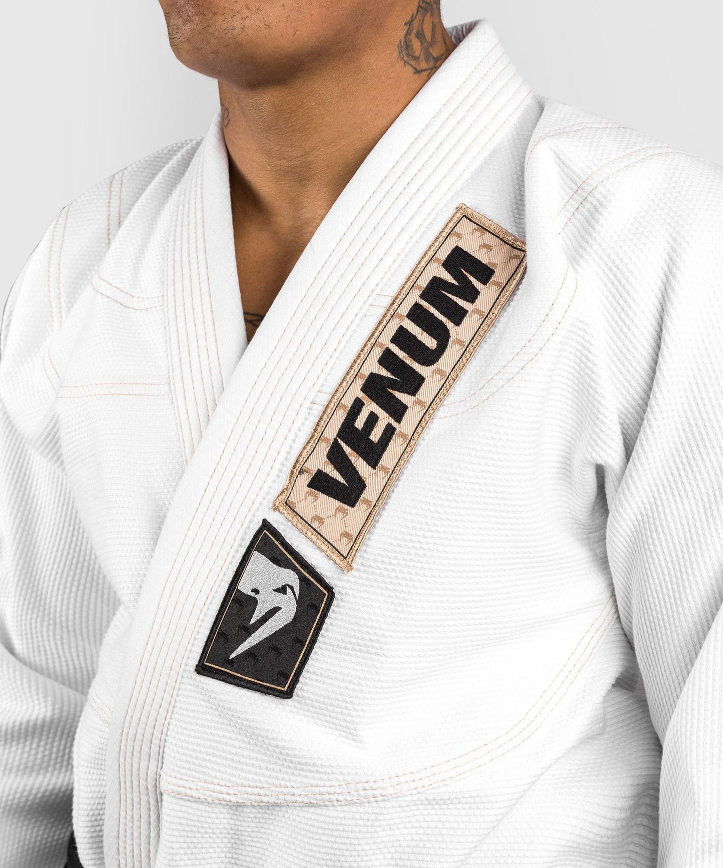 Venum Elite 4.0 Brazilian Jiu Jitsu Gi White - The Fight Club