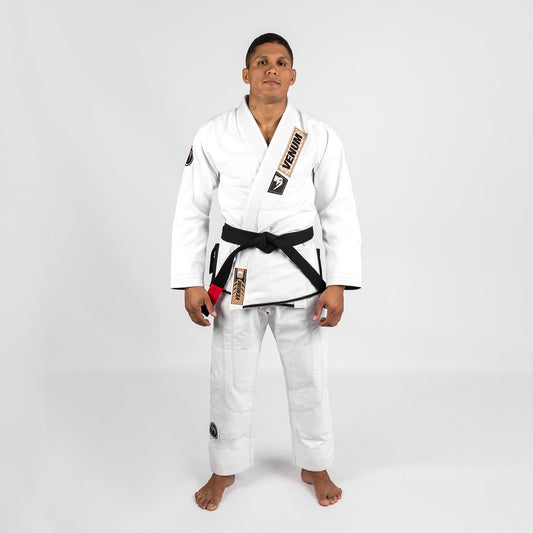 Venum Elite 4.0 Brazilian Jiu Jitsu Gi White - The Fight Club