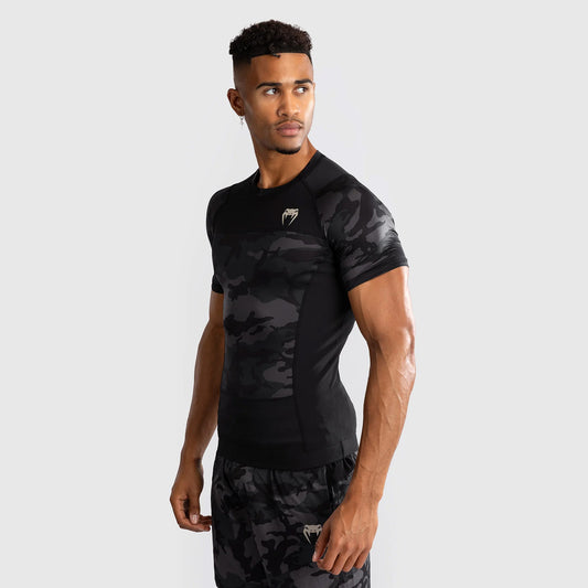 Venum G-Fit Air Men's Short Sleeve Rash Guard Digital Urban Camo - The Fight Club