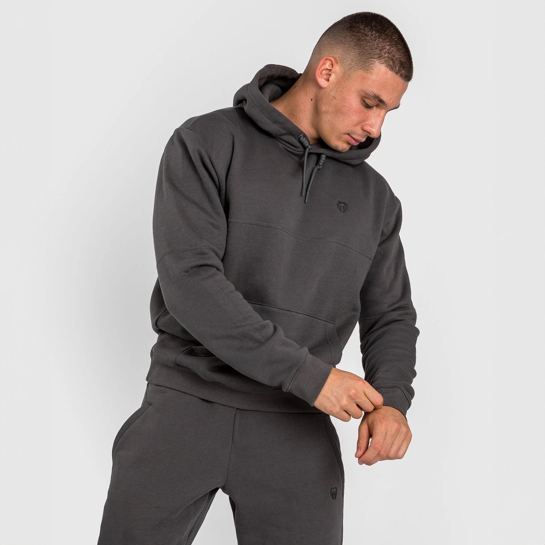 Venum Silent Power Hoodie - Grey - The Fight Club