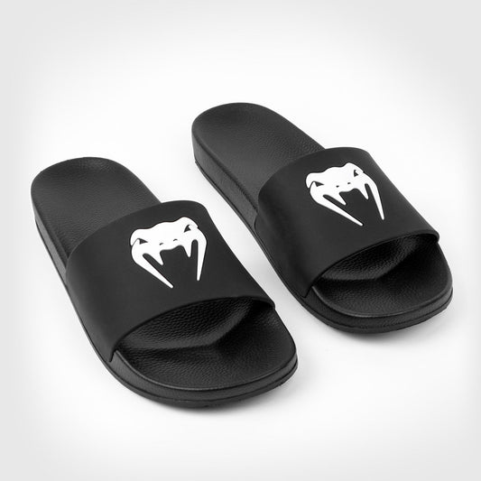 Venum Classic Slides Black/White - The Fight Club