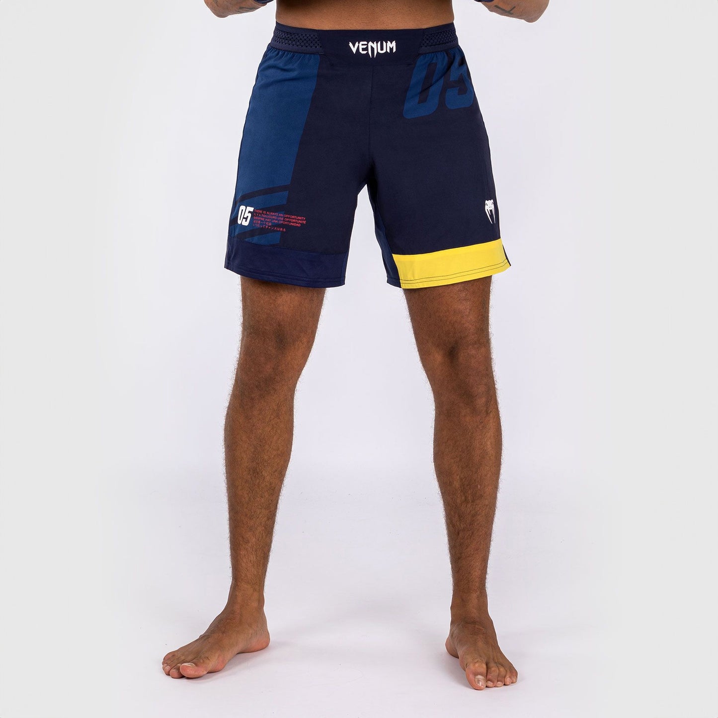 Venum Sport 05 Fight Shorts - Blue/Yellow - The Fight Club