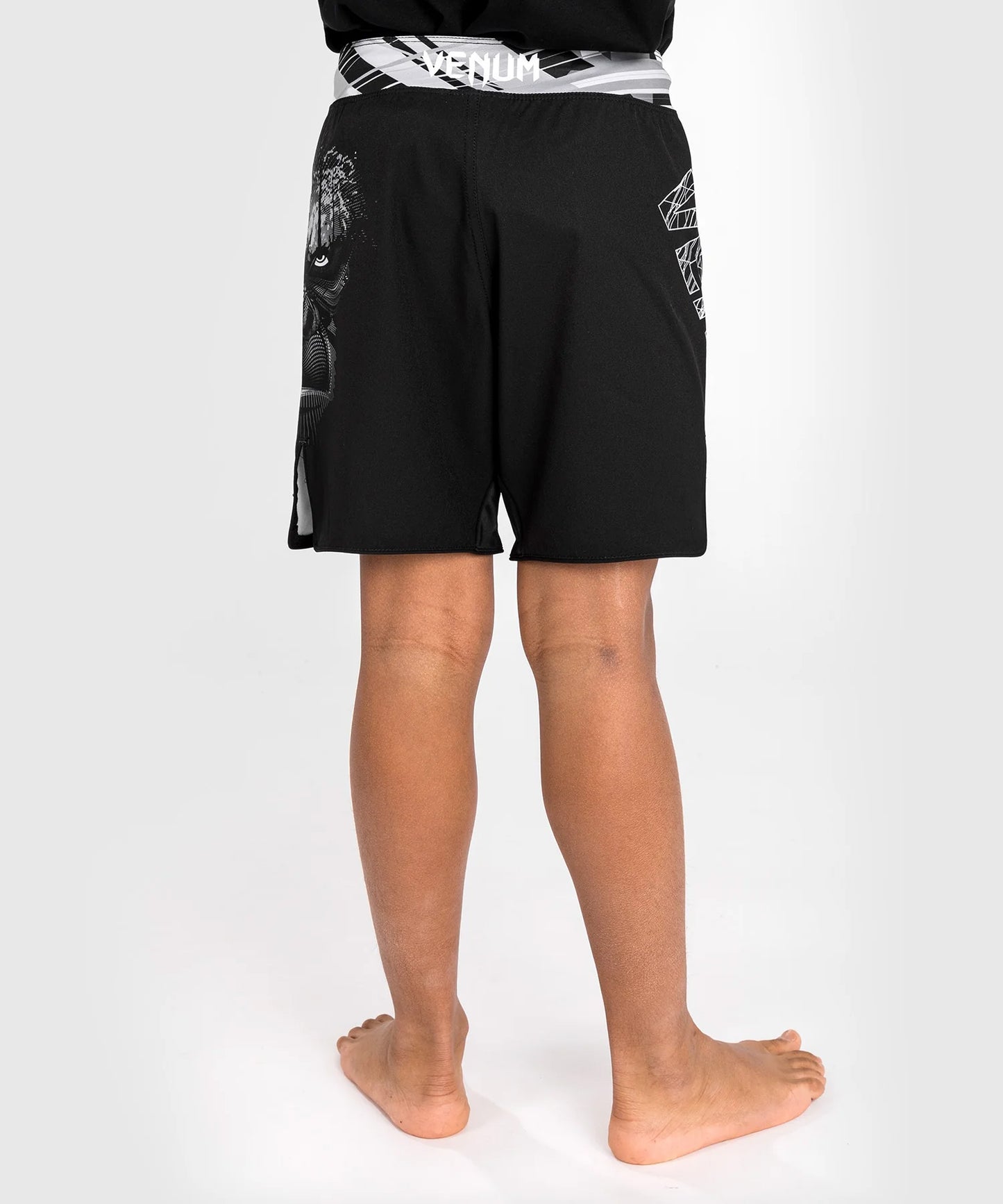 Venum Gorilla Jungle Fight Shorts Kids - Black/White - The Fight Club