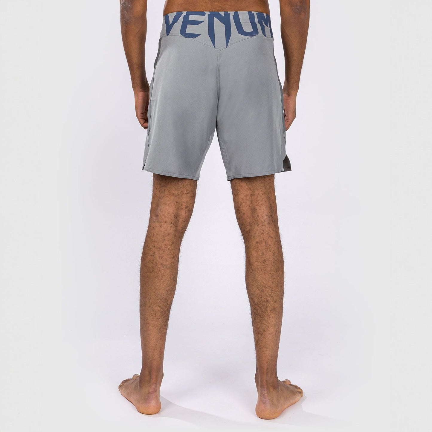 Venum Light 5.0 Fight Shorts - Grey/Blue - The Fight Club