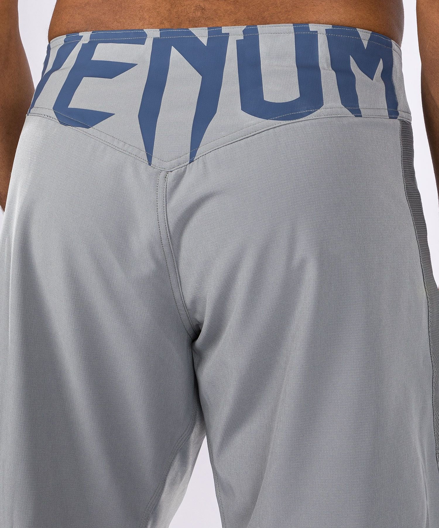 Venum Light 5.0 Fight Shorts - Grey/Blue - The Fight Club