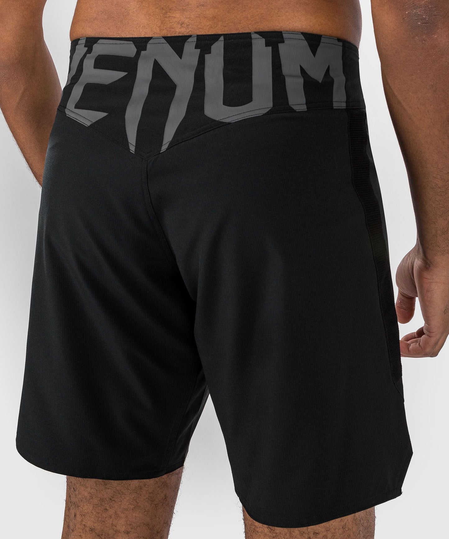 Venum Light 5.0 Fight Shorts - Black/White - The Fight Club