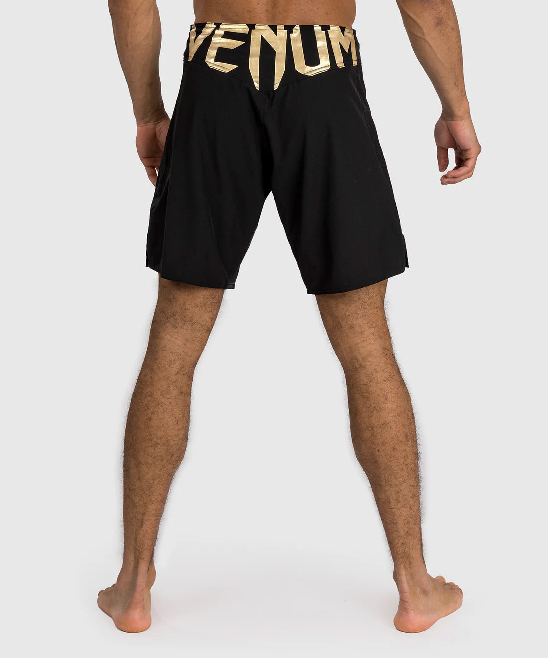 Venum Light 5.0 Fight Shorts - Black/Gold - The Fight Club