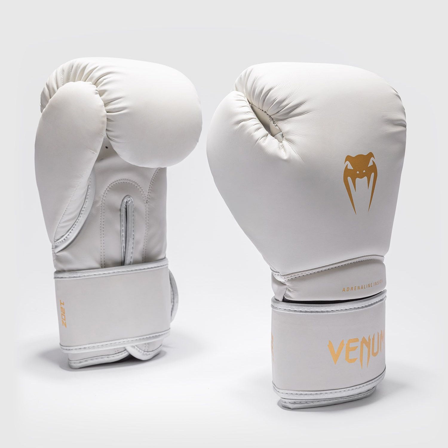 Venum Contender 1.5 Boxing Gloves Ivory/Gold - The Fight Club