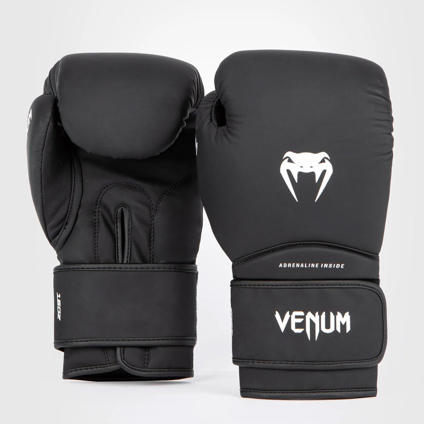 Venum Contender 1.5 Boxing Gloves - Black/White - The Fight Club