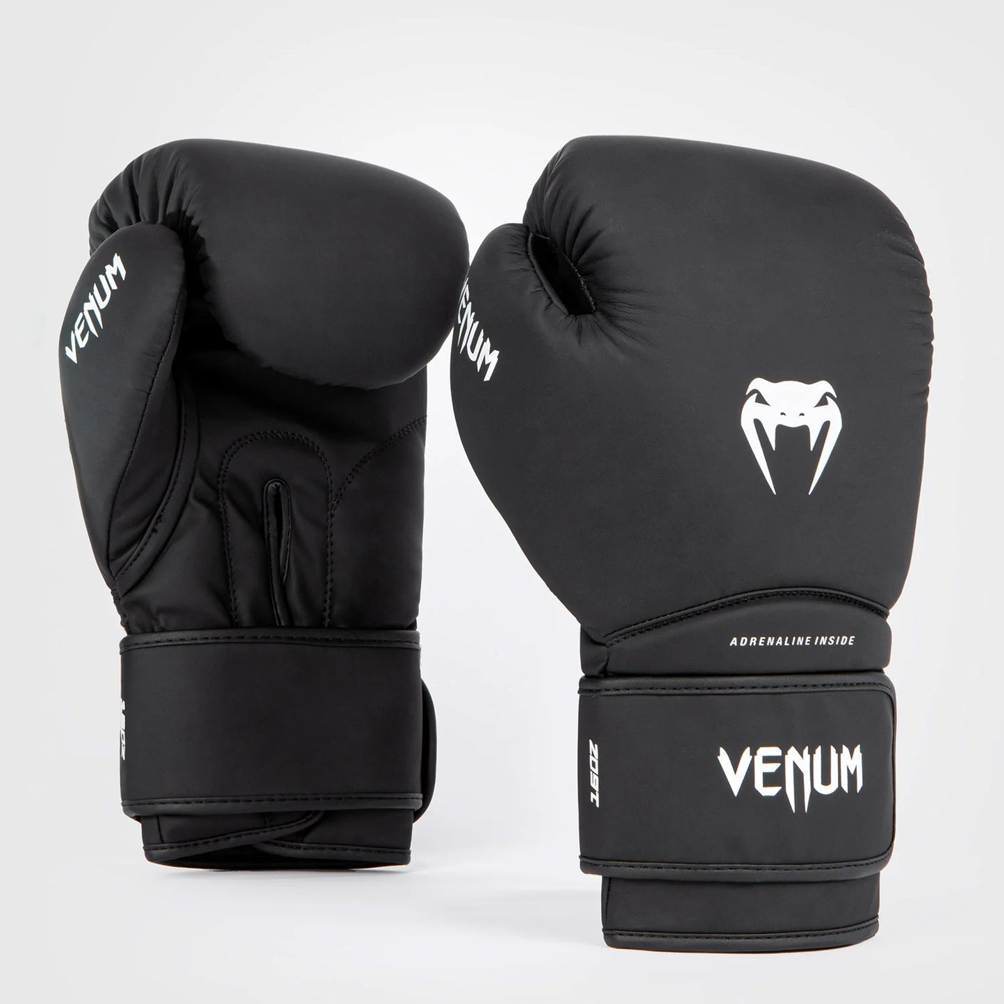 Venum Contender 1.5 Boxing Gloves - Black/White - The Fight Club