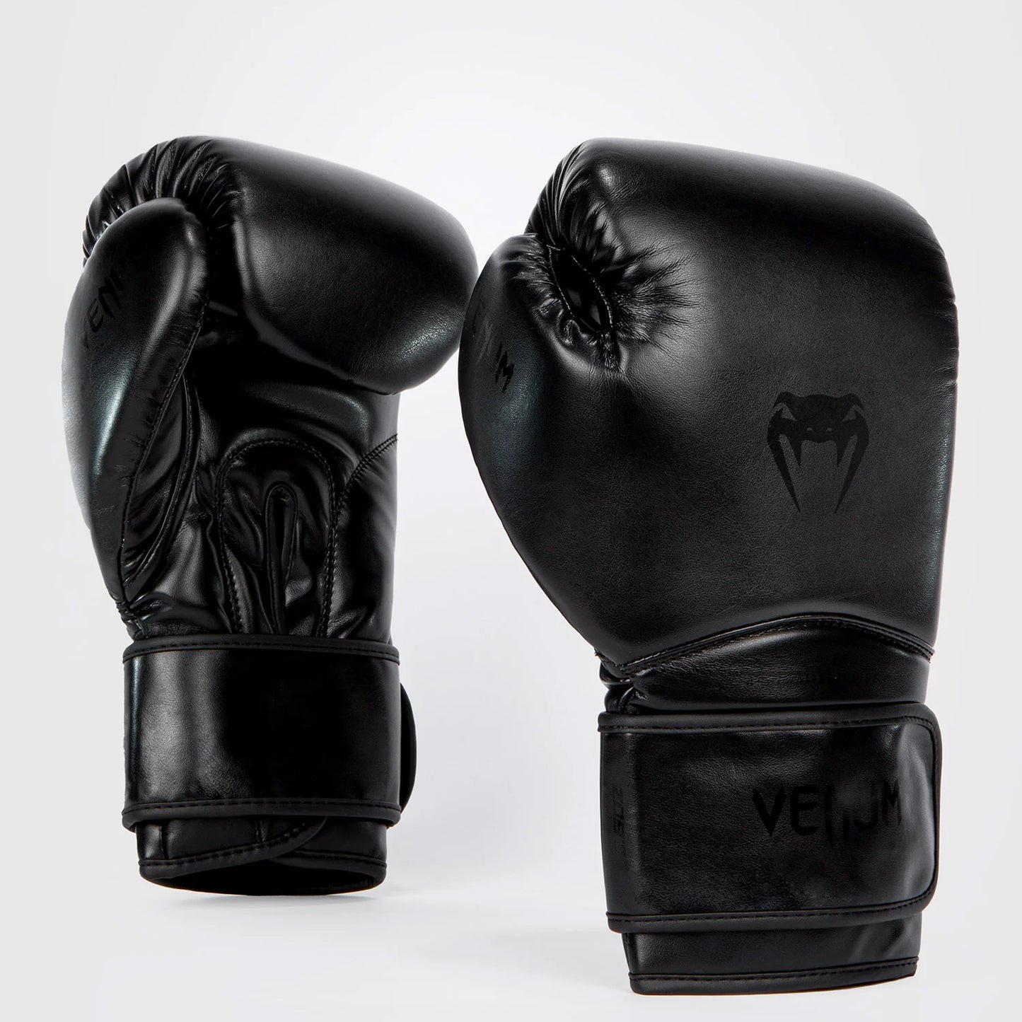 Venum Contender 1.5 Boxing Gloves - Black/Black - The Fight Club