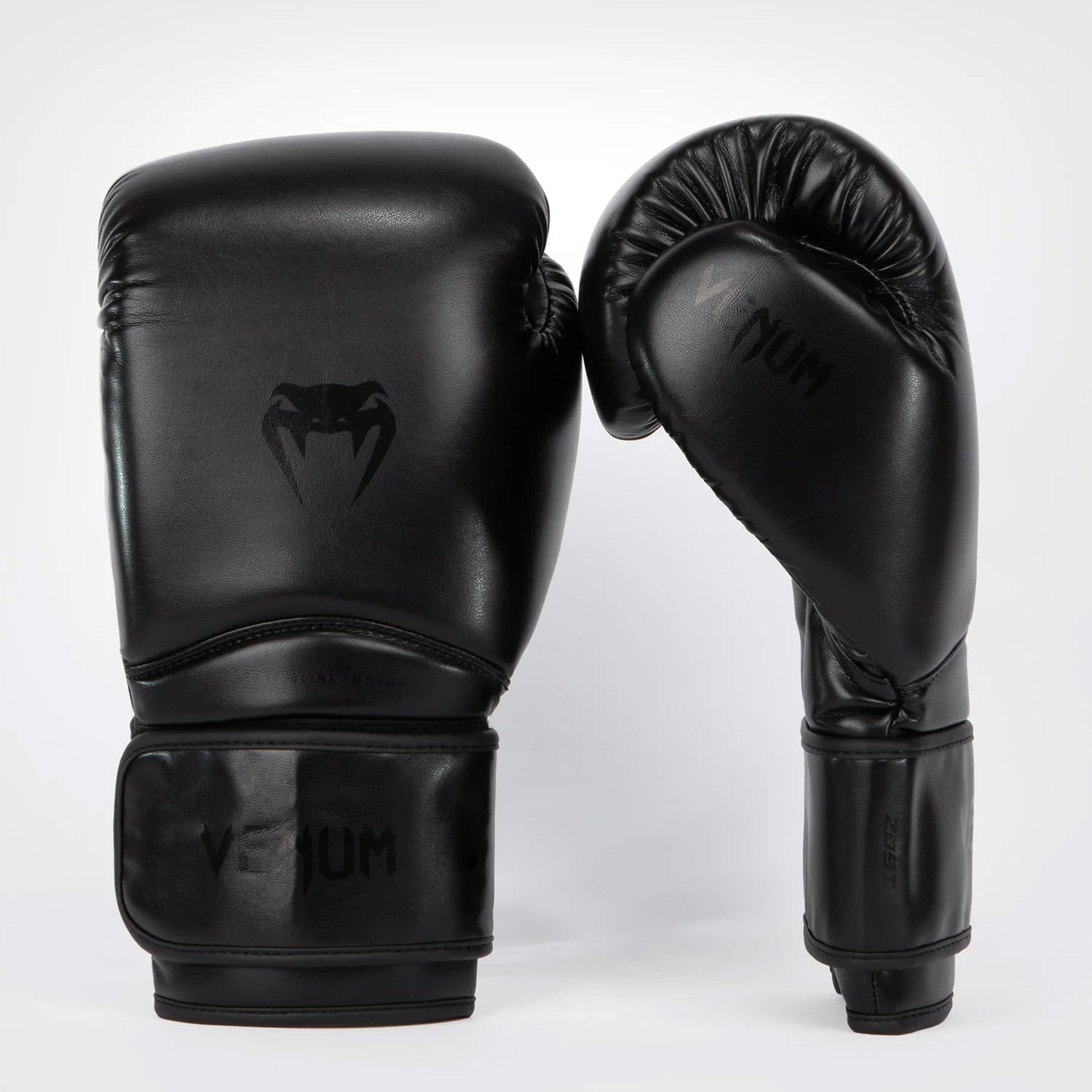 Venum Contender 1.5 Boxing Gloves - Black/Black - The Fight Club