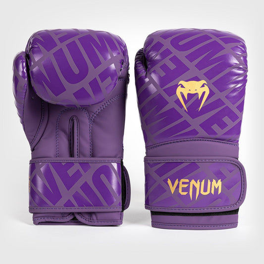 Venum Contender 1.5 XT Boxing Gloves Dark Purple - The Fight Club