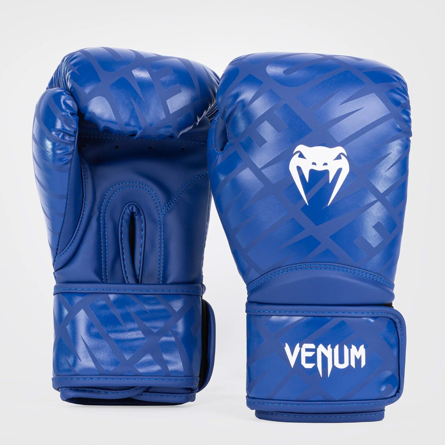 Venum Contender 1.5 XT Boxing Gloves - White Blue - The Fight Club