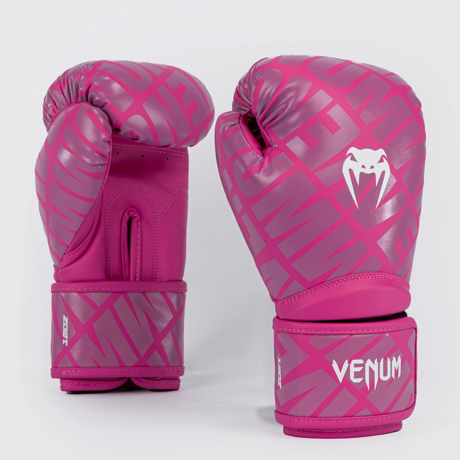 Venum Contender 1.5 XT Boxing Gloves - White Pink - The Fight Club