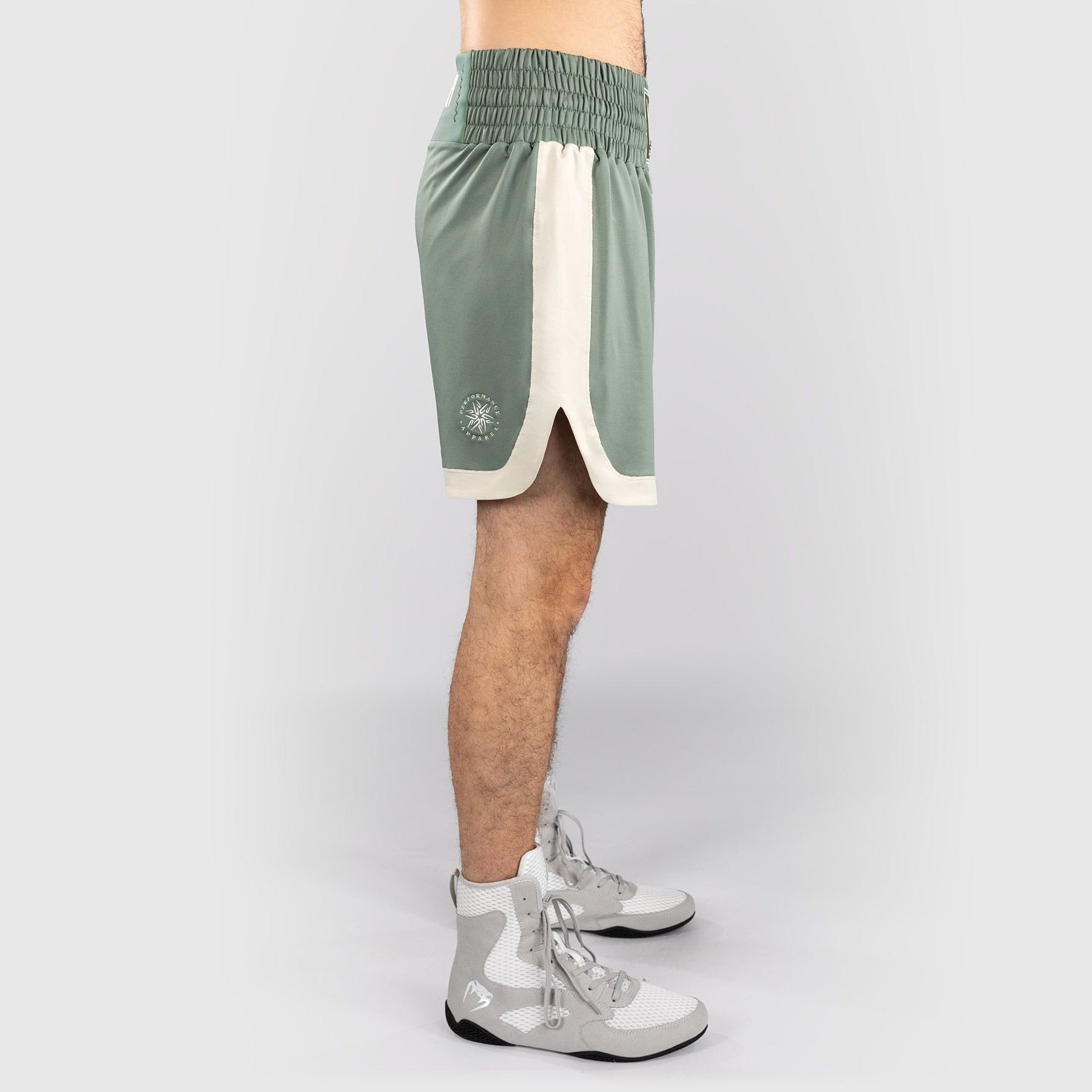 Venum Classic Boxing Shorts Aqua Green/Ivory - The Fight Club