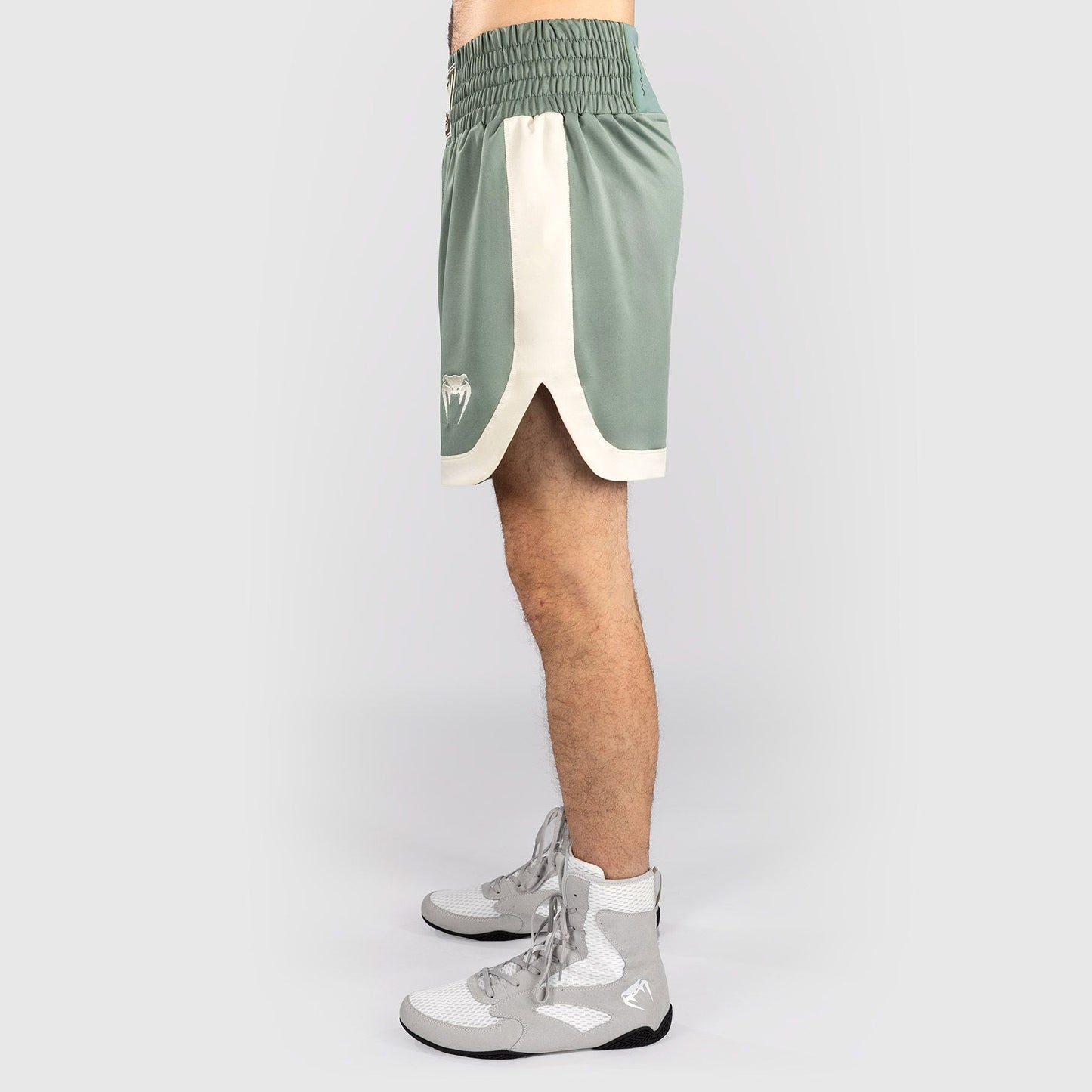 Venum Classic Boxing Shorts Aqua Green/Ivory - The Fight Club